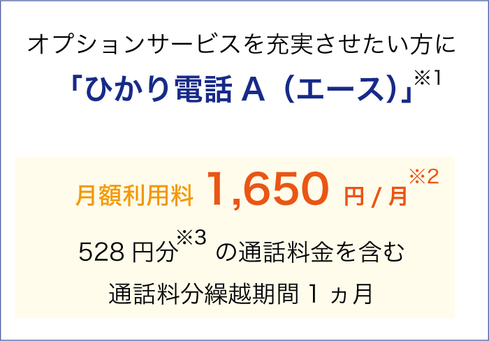 料金Aプラン